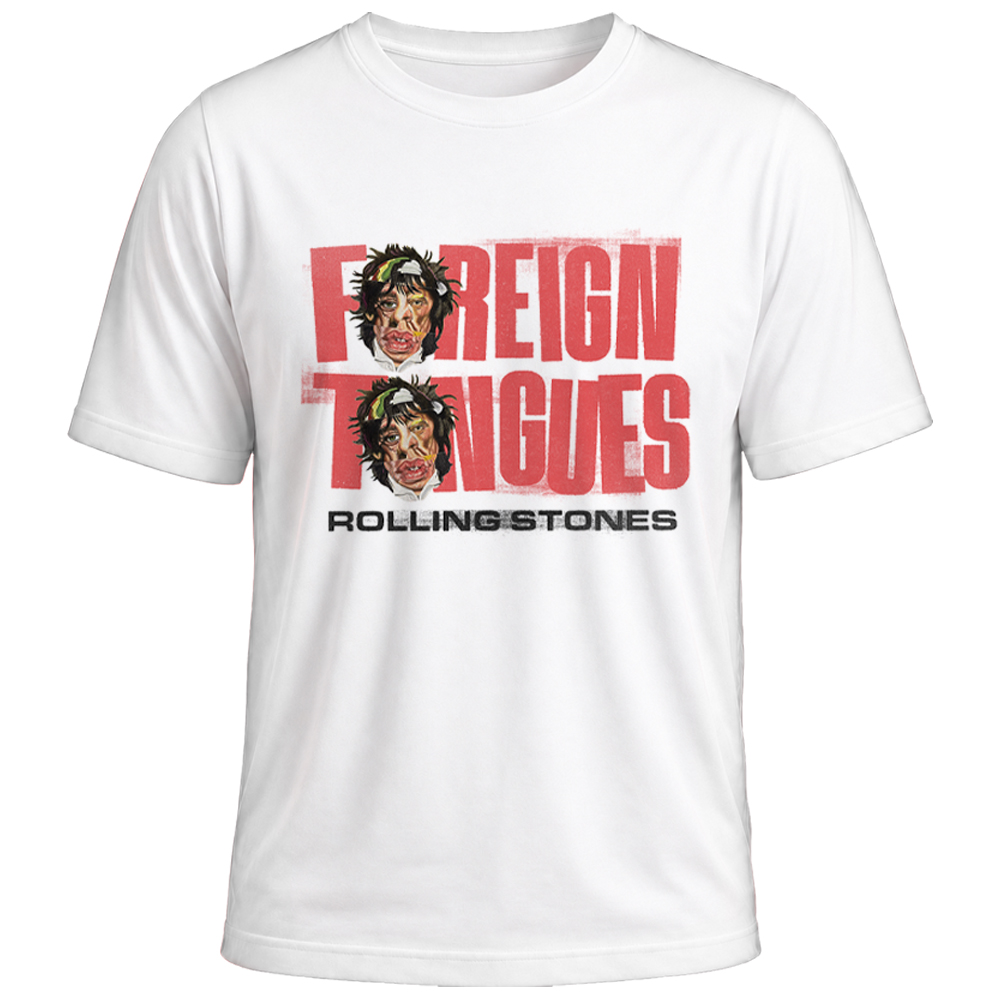 Camiseta The Rolling Stones Foreign Tongues