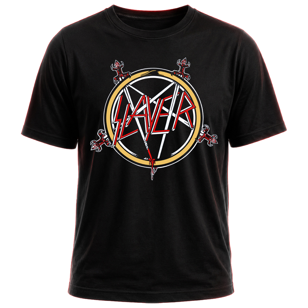 Camiseta Slayer Haunting Pentagram