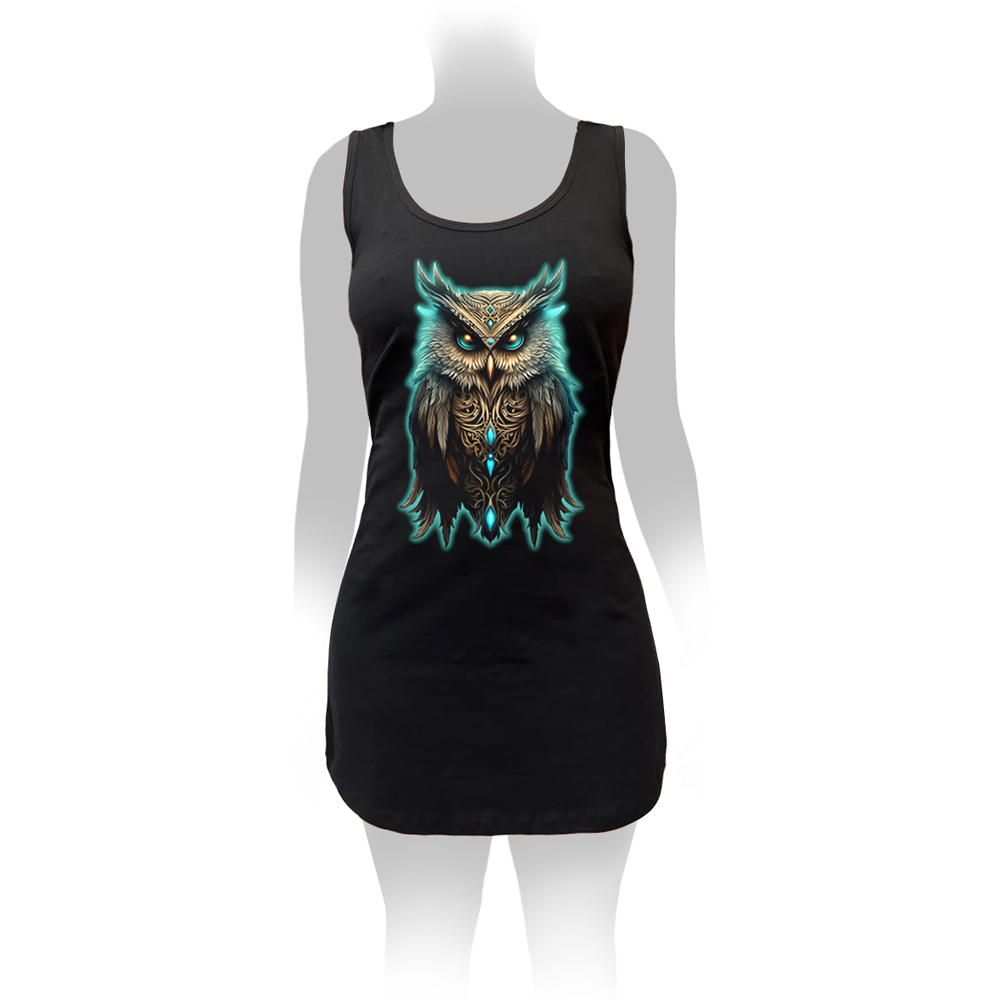 Vestido Golden Owl
