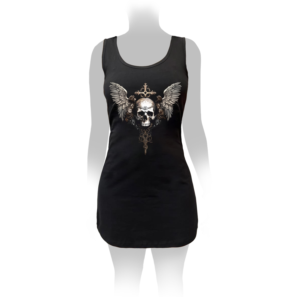 Vestido Royal Wing Skull